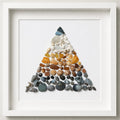 Sea Glass & Seashell Triangle