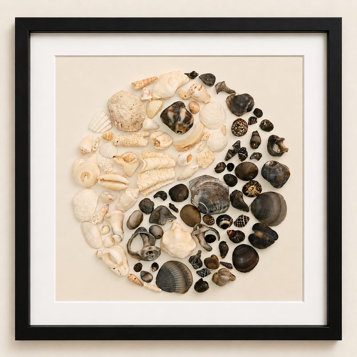 Seashell Yin Yang